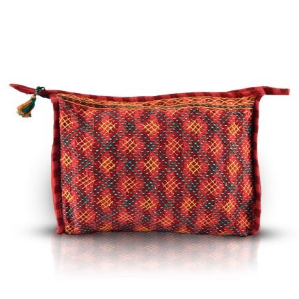 The Indian Spirit Elongated Embroidered Pouch Fashion And Lifestyle IS-LM-EEP-R-01