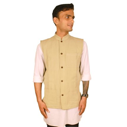 The Indian Spirit Mint Green Handloom Jacket IS-HJ-MG-01